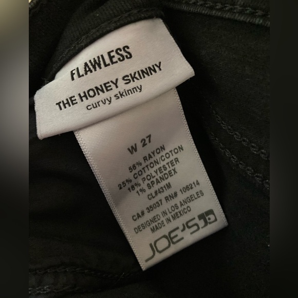 JOES - 27 Black “The Honey Skinny” Jeans - Picture 3 of 11